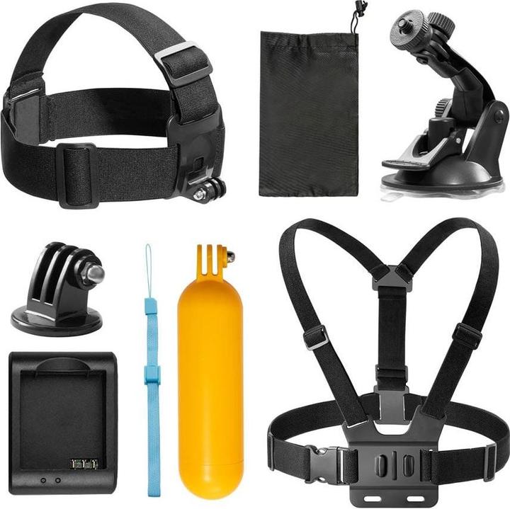 Actual product image Akaso Action Camera accessories - 7 pieces