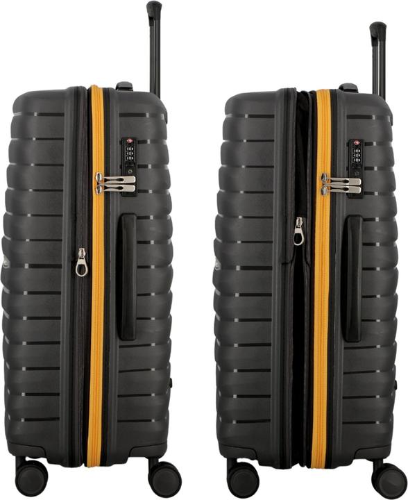 Immagine prodotto Jump Carrello Xwave a 4 ruote da 66 cm con piega ad espansione (68 l, M (50 - 90l))
