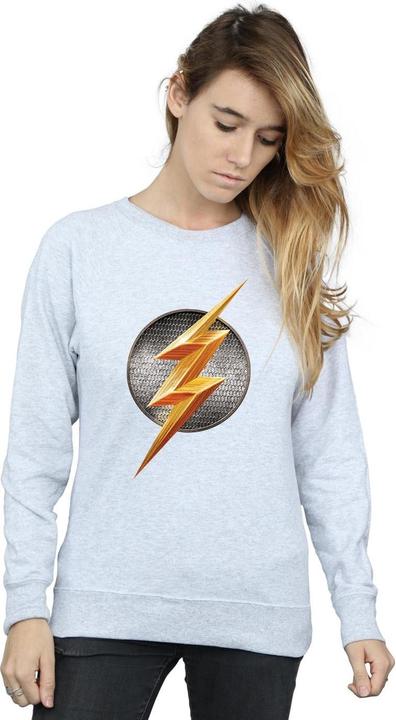 Immagine prodotto Justice League Movie Flash Emblem Felpa Donna (L)