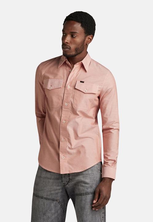 Produktbild G-Star G- Star Hemd MARINE SLIM Langarmhemd (L)