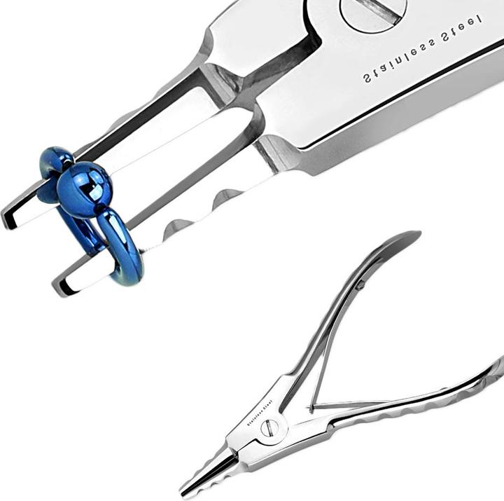 Produktbild Star Piercing Grosse Ring Öffnungszange (Nr. 7) (ohne Messing, Chirurgenstahl 316L)