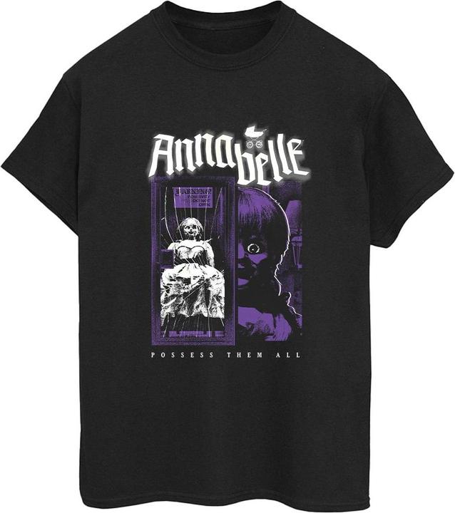 Actual product image Universal Textiles Womens/Ladies Doll Poster Cotton Boyfriend T-Shirt (M)