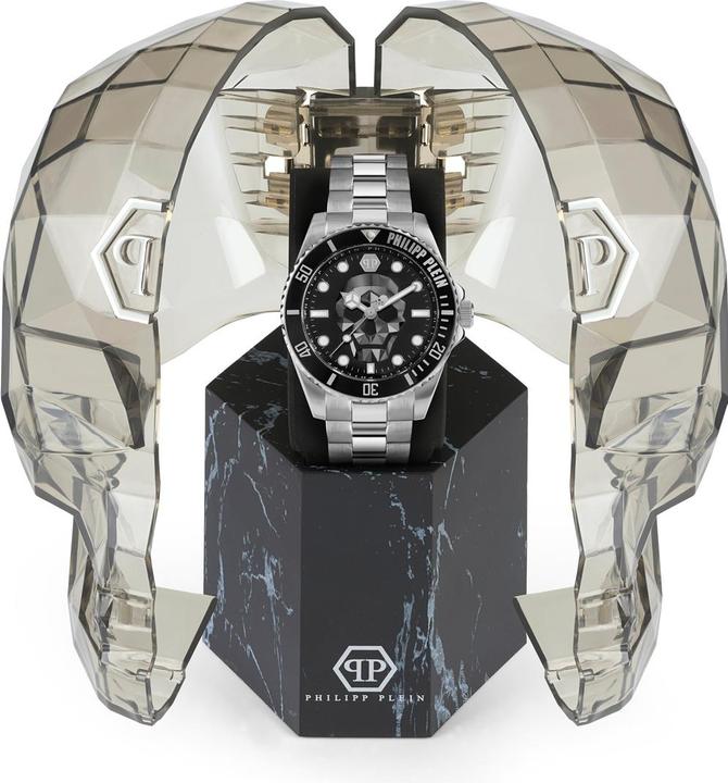 Produktbild Philipp Plein PWOAA0522 The $kull Diver 44mm 10ATM (Analoguhr, 44 mm)