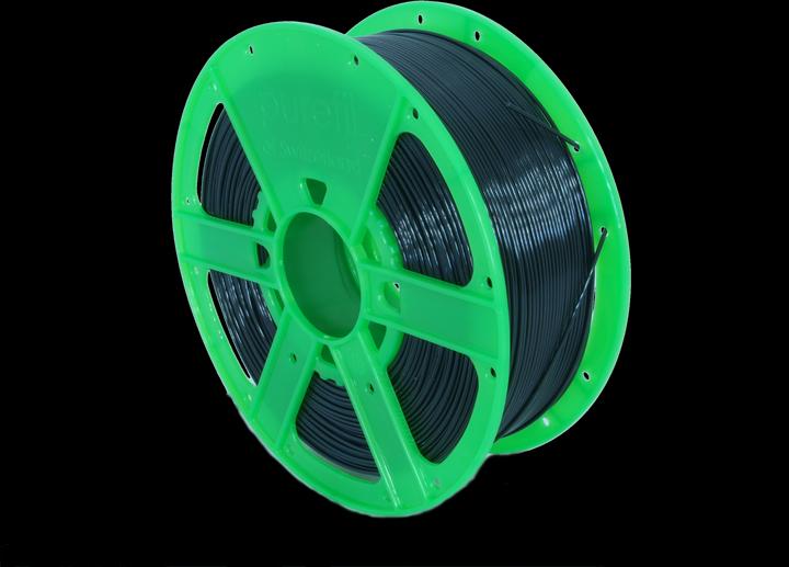 Purefil Filament (PETG, 1.75 mm, 1000 g, Schwarz)