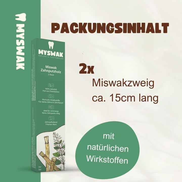 Produktbild Miswak Zahnputzholz (2 x)
