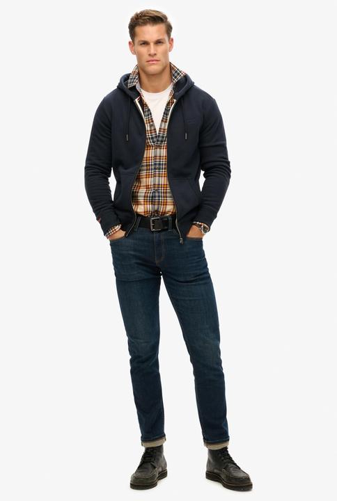 Produktbild Superdry Sweatjacke Casual Figurbetont Essential Logo Zip Hoodie (M)
