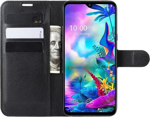 Produktbild MU Classic Litchi Leder Bookcover Series (LG G8X ThinQ)