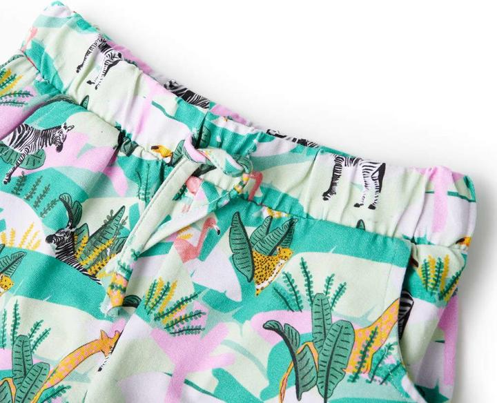 Produktbild VidaXL Kindershorts mit Kordelzug Helles Minzgrün 128,Material (128)