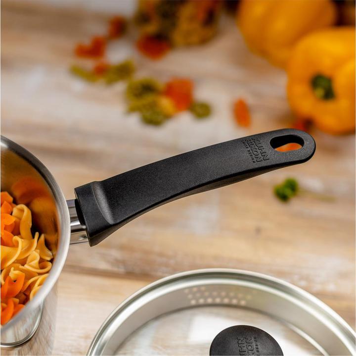 Produktbild Kuhn Rikon CLASSIC PLUS Stielkasserolle 2.7 L · Ø 18 cm (18 cm, Stielkasserolle, Edelstahl)