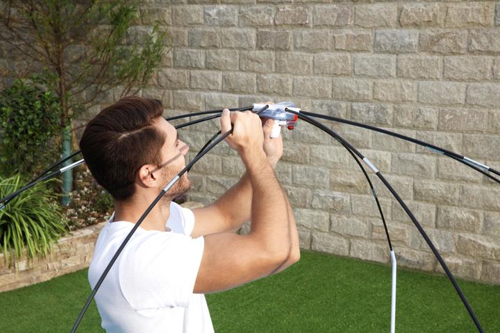 Produktbild Bestway Steel Pro Pool mit UV-Sonnenschutz