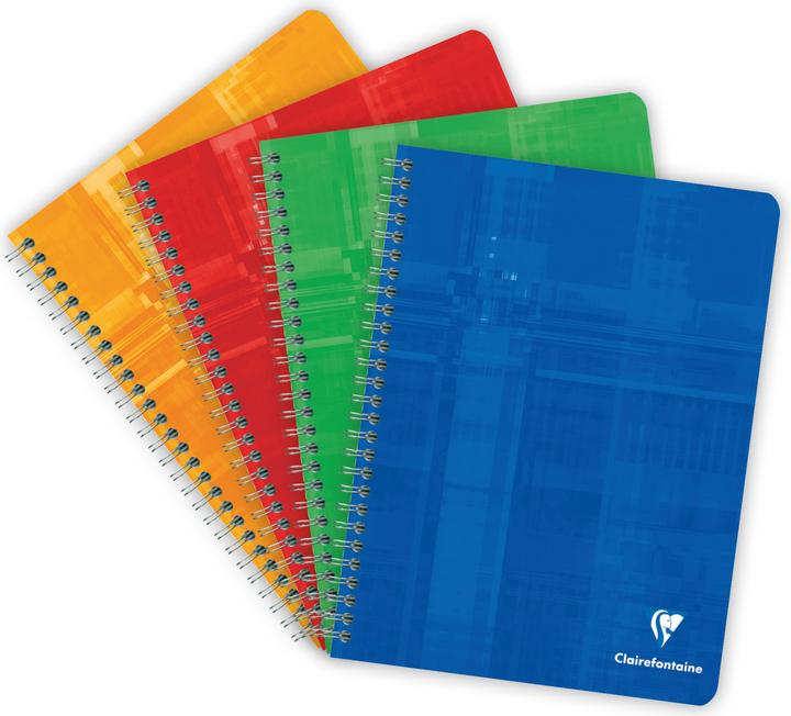 Immagine prodotto Clairefontaine Taccuino a spirale (17 x 22 cm, Righe, Copertina rigida)