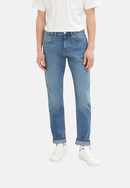 Produktbild Tom Tailor Hose JOSH Slim Jeans im 5-Pocket-Style mit Reissverschluss und Knopf (W32/L32)