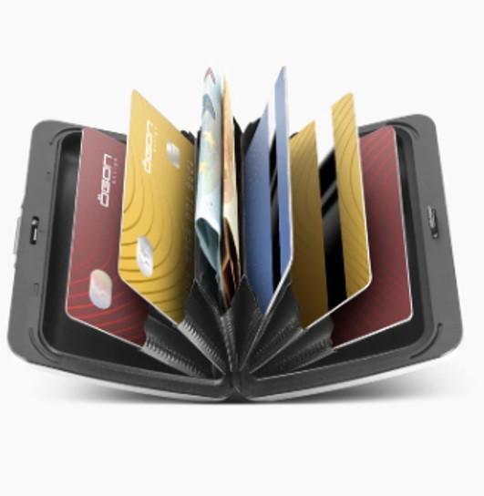 Actual product image Ögon Credit card case V2 PRINT LOVE