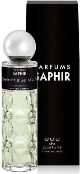 Actual product image Saphir Select Blue Man Eau de Parfum for Men 200ml (Eau de parfum, 200 ml)