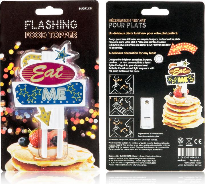 Actual product image Suck UK Eat Me Topper