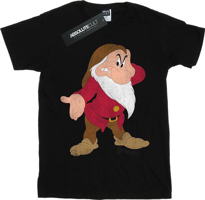 Immagine prodotto Disney Snow White And The Seven Dwarves Classic Grumpy Maglietta Ragazze (152, 158)