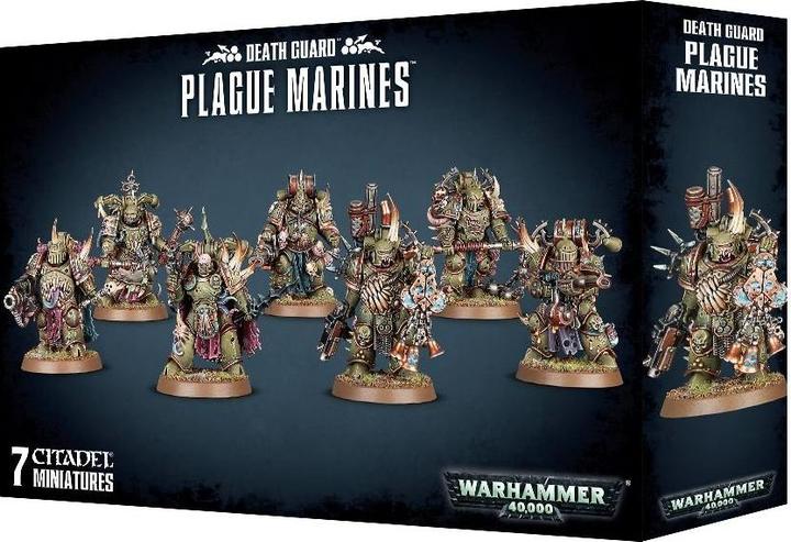 Immagine prodotto Games Workshop Warhammer 40k - Death Guard Plague Marines (Materiale sintetico)