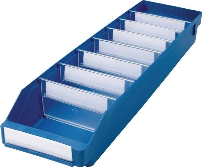 Produktbild Stemo Regalkasten L600xB180xH95mm blau PP