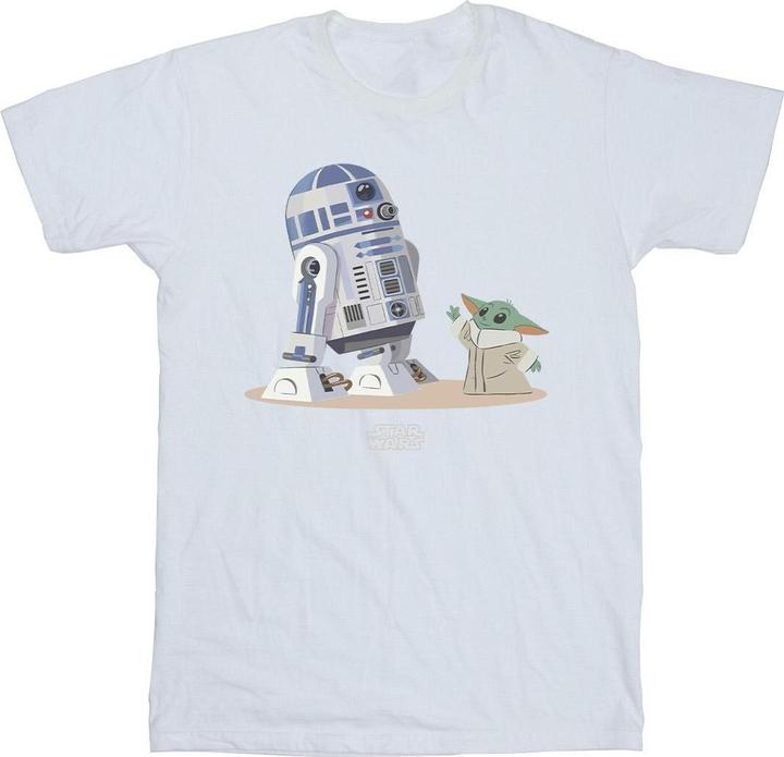 Produktbild Star Wars The Mandalorian R2D2 And Grogu TShirt (XL)