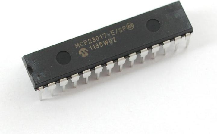 Produktbild Microchip MCP23017 i2c 16 input/output port expander
