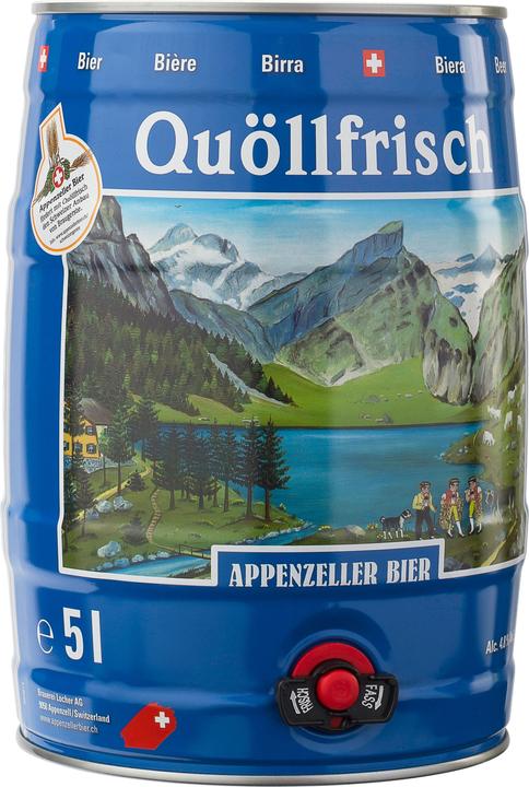 Appenzeller Bier Quöllfrisch Lager (1 x 500 cl)