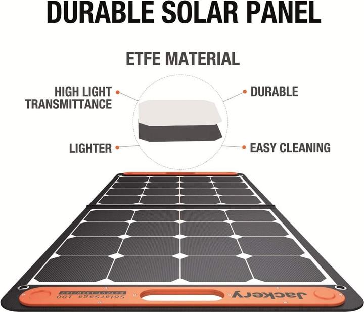Immagine prodotto Jackery SolarSaga (100 W, 4.69 kg)