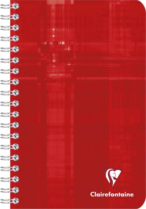 Immagine prodotto Clairefontaine Taccuino a spirale (11 x 17 cm, Quadretti, Copertina rigida)