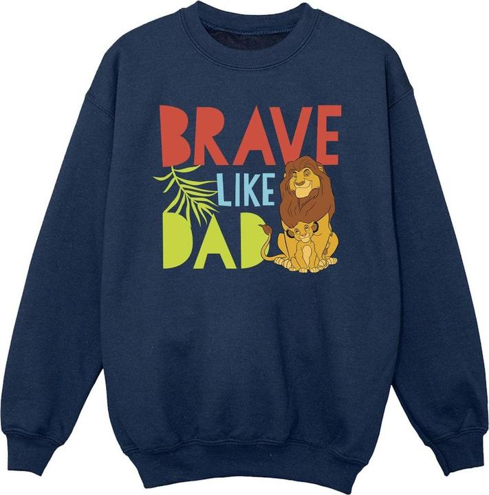 Disney The Lion King Brave Like Dad Sweatshirt Mädchen
