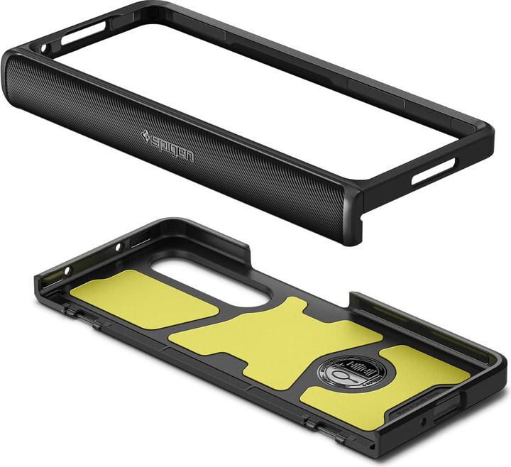 Actual product image Spigen SLIM ARMOR PRO GALAXY WITH FOLD 4 Black (Samsung Galaxy Z Fold4)