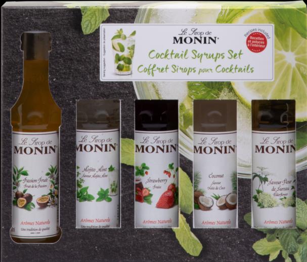 Produktbild Monin Cocktail Sirup Set (1 x 25 cl)