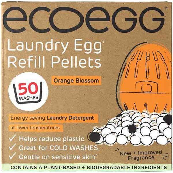 Image du produit Ecoegg Recharge oeuf de lavage Orange Blossom (50 Cycles de lavage, Solide)