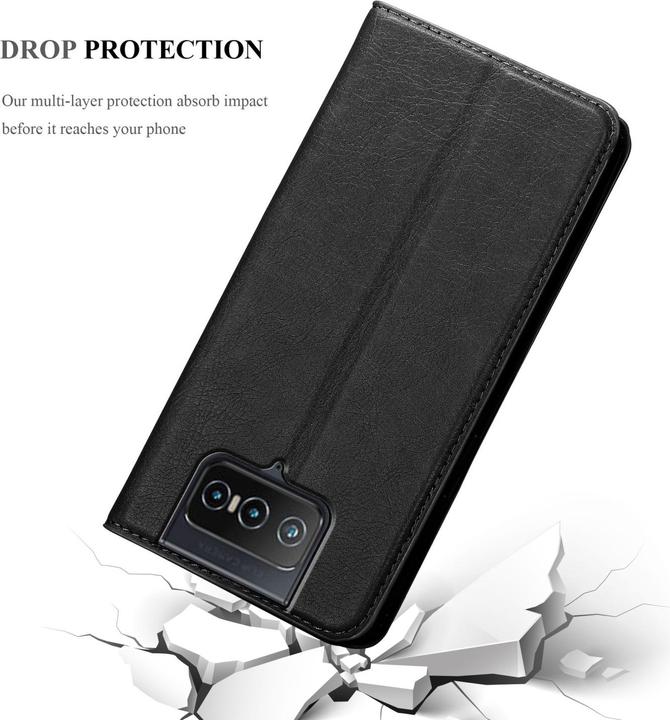 Immagine prodotto Cadorabo Libro Invis. Coperchio magnetico (Asus Zenfone 8 Flip)
