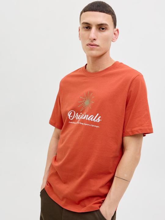 Actual product image Jack & Jones Gedruckt Rundhalsausschnitt T-shirt T-shirt (XL)