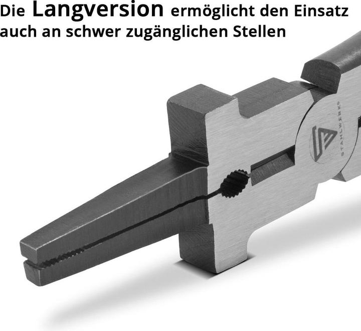 Produktbild Stahlwerk MIG MAG Schweisszange 8" 203 mm Düsenzange Schweisserzange Spezialzange