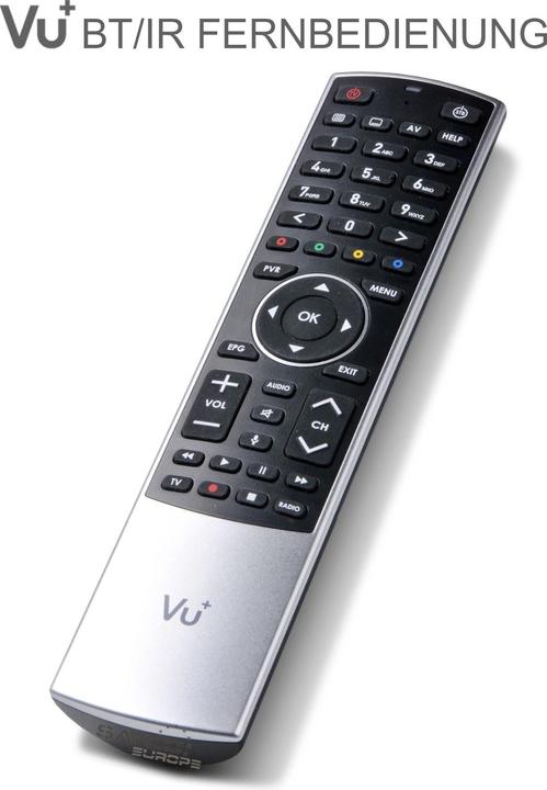 Produktbild Vu+ 8786821 Fernbedienung IR/Bluetooth Beistellgerät Drucktasten (Gerätespezifische Fernbedienung, Bluetooth)