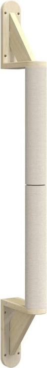 Actual product image VidaXL Wall-mounted scratching post 109 cm sisal (109 cm, Brown)