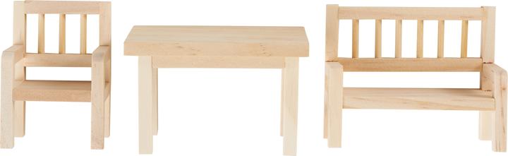 Produktbild Hobby Fun Wichtel-Set Tisch, Bank & Stuhl