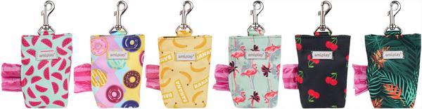 Actual product image amiplay Be Happy Donut poo bag dispenser, 6 x 2 x H 11 cm (Dog)