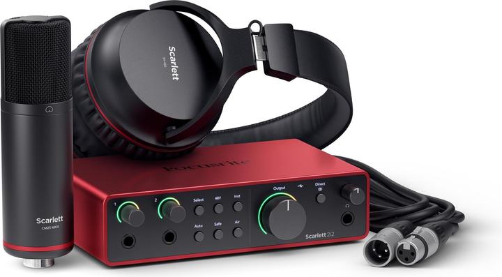 Actual product image Focusrite Recording set Scarlett 2i2 Studio - 4th Generation (USB)