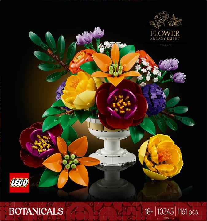 Immagine prodotto LEGO Composizione floreale (10345, LEGO Botanical, Set LEGO rari)