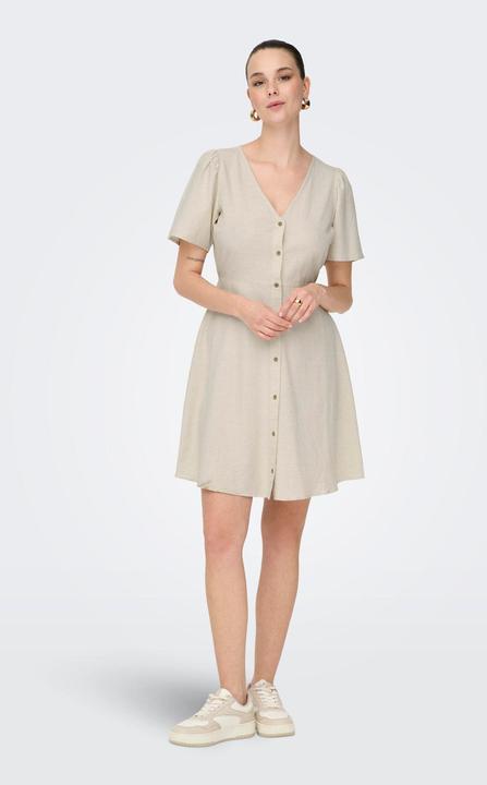 Image du produit Only Onlvita Life Linen S/S Short Dress Wvn (L)