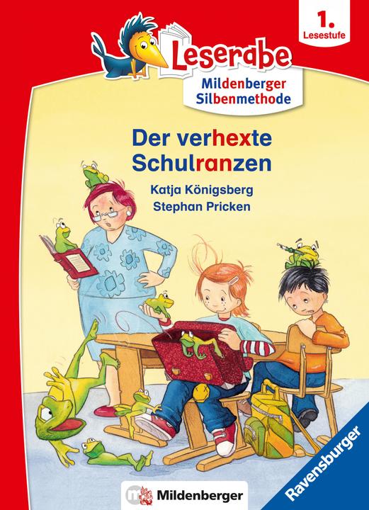 Produktbild Ravensburger Leserabe mit Mildenberger Silbenmethode: Der verhexte Schulranzen (Deutsch, Katja Königsberg, Stephan Pricken, 2023)
