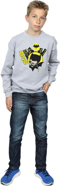 Produktbild Chibi Batman Swinging Sweatshirt Jungen (152, 158)