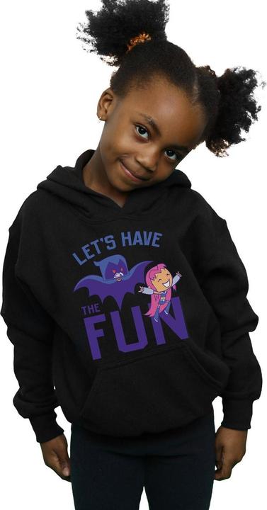 Actual product image Girls Teen Titans Go Let's Have The Fun Hoodie (128)