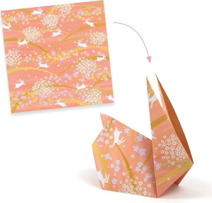 Actual product image Djeco Origamipapier Haru (100 x)