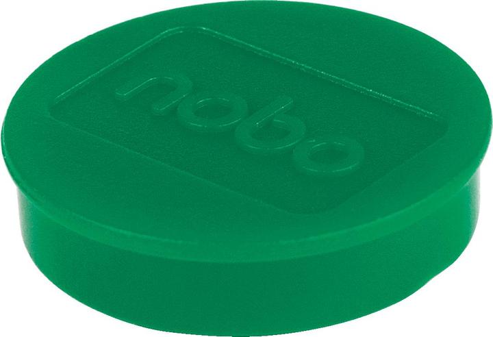 Actual product image Nobo Magnet round 32mm 1915303 green 10 pieces (10 x)
