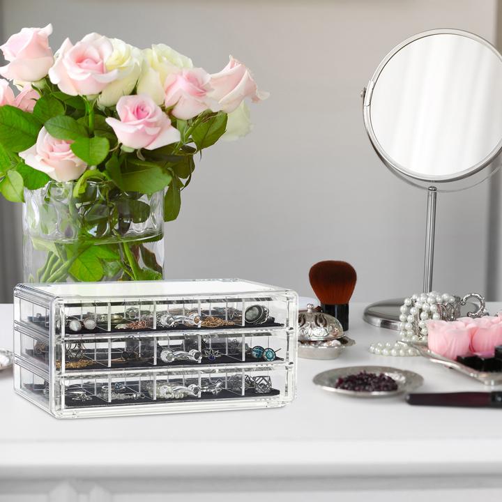 Image du produit Relaxdays Organisateur de maquillage Make-Up
