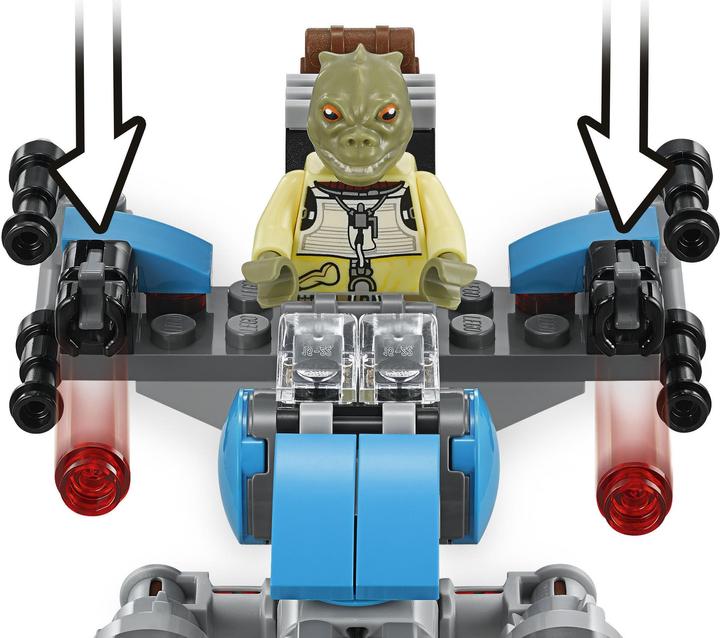 Produktbild LEGO Bounty Hunter Speeder Bike Battle Pack (75167, LEGO Star Wars)