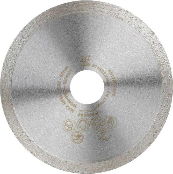 Produktbild Workpro GSOSCR-3 Diamanttrennscheibe 180 mm 1 St. Keramik, Porzellan, Marmor, M