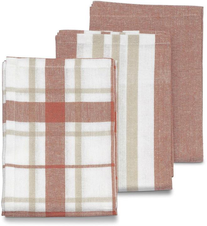 Beige, Weiss, Terracotta